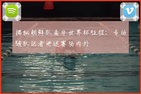 揭秘朝鲜队南非世界杯征程:专访随队记者讲述赛场内外