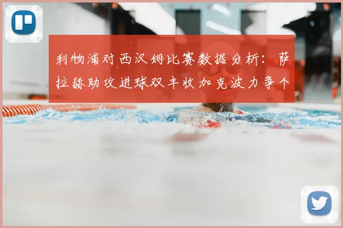利物浦对西汉姆比赛数据分析：萨拉赫助攻进球双丰收加克波力争个人职业生涯50球