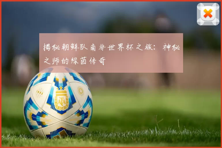揭秘朝鲜队南非世界杯之旅：神秘之师的绿茵传奇